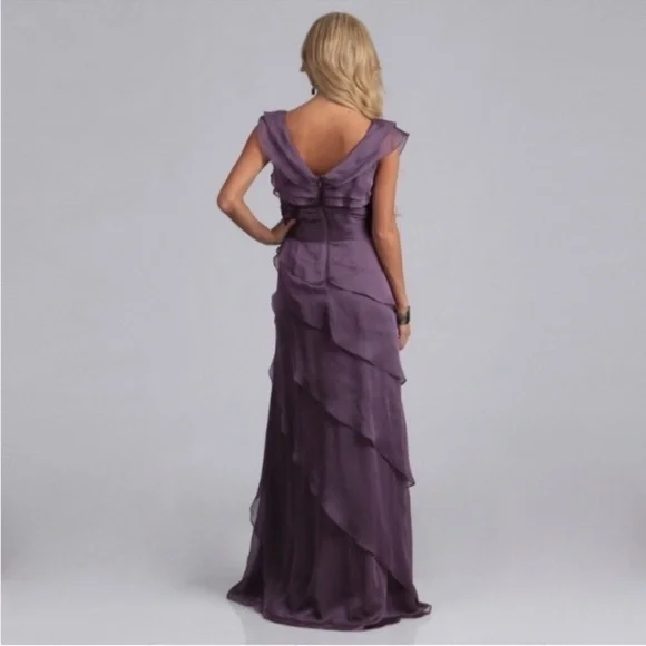 Adrianna Papell sleeveless Dress pale
purple Size 6 - Picture 11 of 14